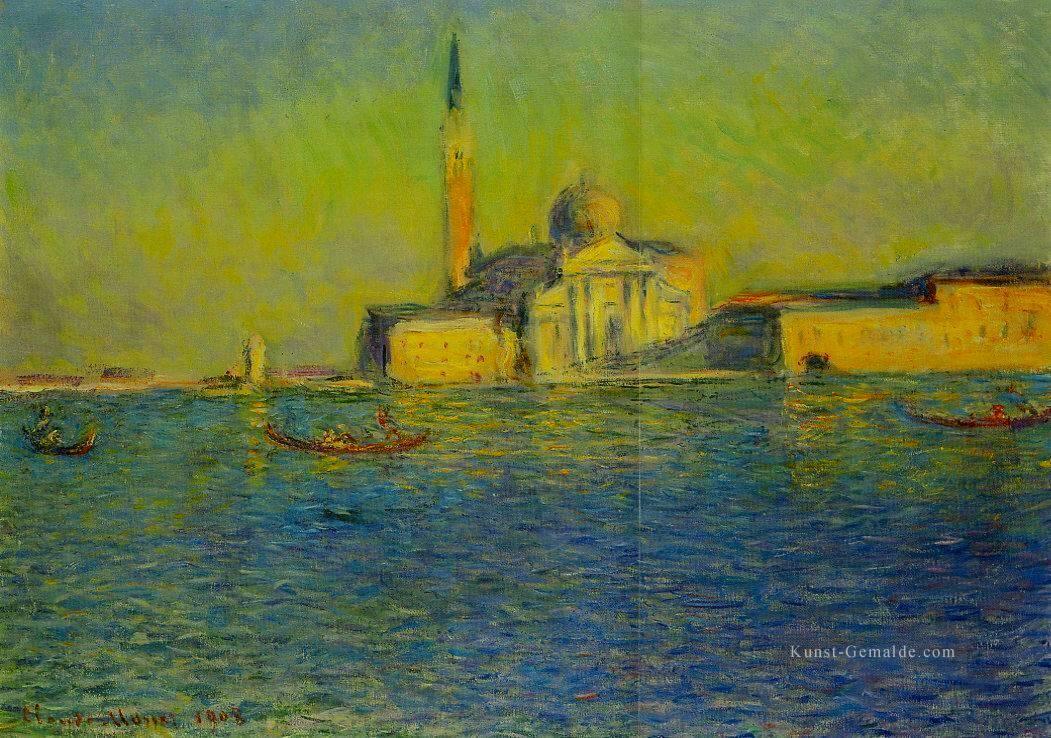 San Giorgio Maggiore Claude Monet Ölgemälde